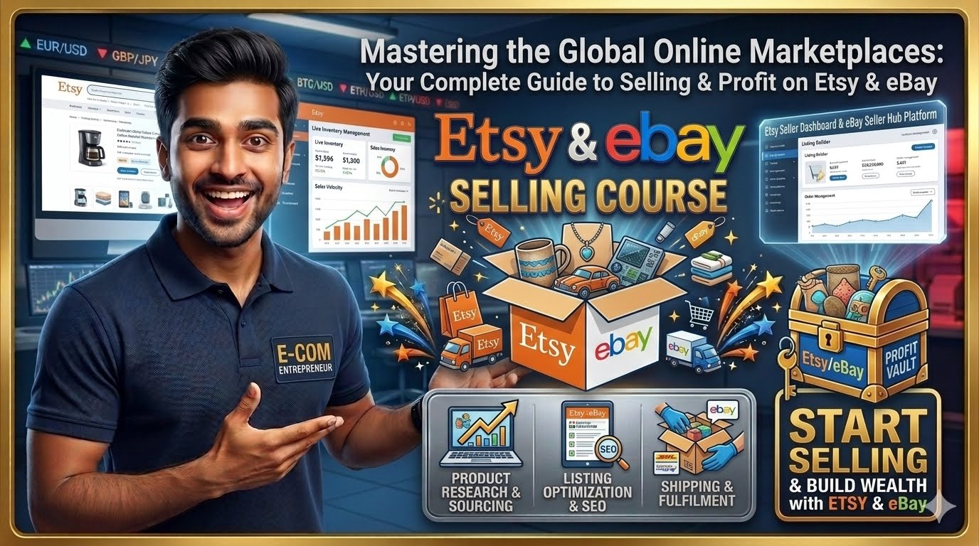 Etsy & Ebay Selling Course